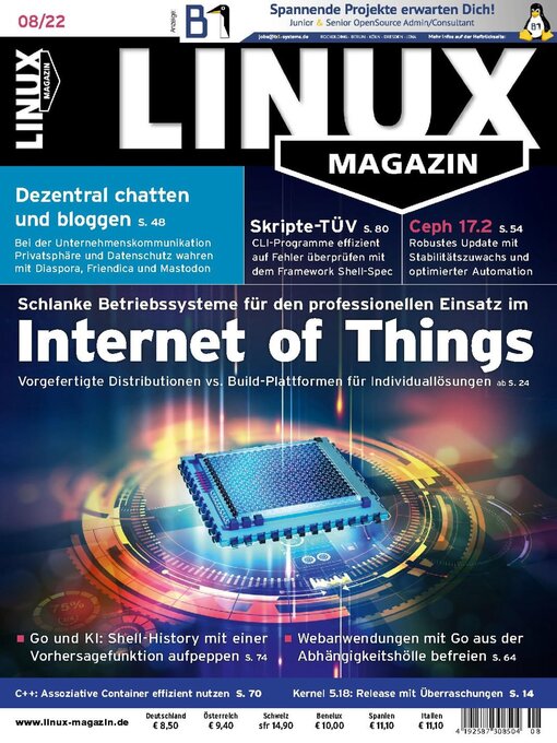 Title details for Linux Magazin germany by Computec Media GmbH - Available